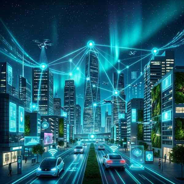 Концепция умного цифрового города и интеграции передовых технологий в повседневную жизнь